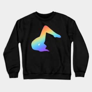 A contortionist pose Crewneck Sweatshirt